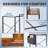 Desk and Chair Set: L-Shaped Computer Desk and Mesh Office Chair-288992186