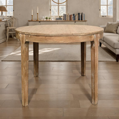 Noah 42" Dining Table In Natural Grey