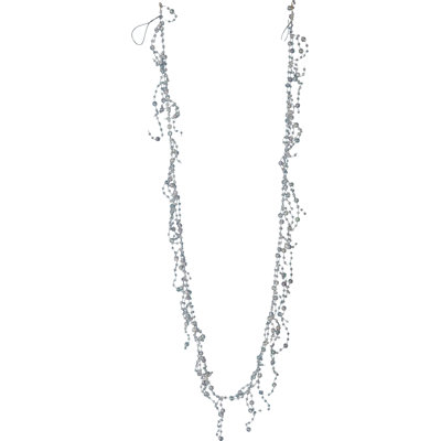 Guirlande fantaisie de perles blanches 6' Adaiha