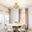 5-light Handwoven Natural Rattan Drum Chandelier