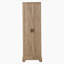 Armoire de rangement avec portes et tablette réglable pour la salle de bain
