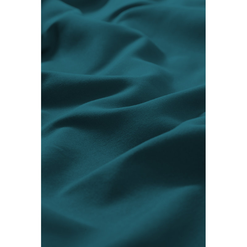 Premium Rayon from Bamboo Sheet Set Deep Pockets, Cooling, Ultra Soft and Breathable, Deep Blue