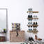 8 Pair Solid Wood Shoe Rack