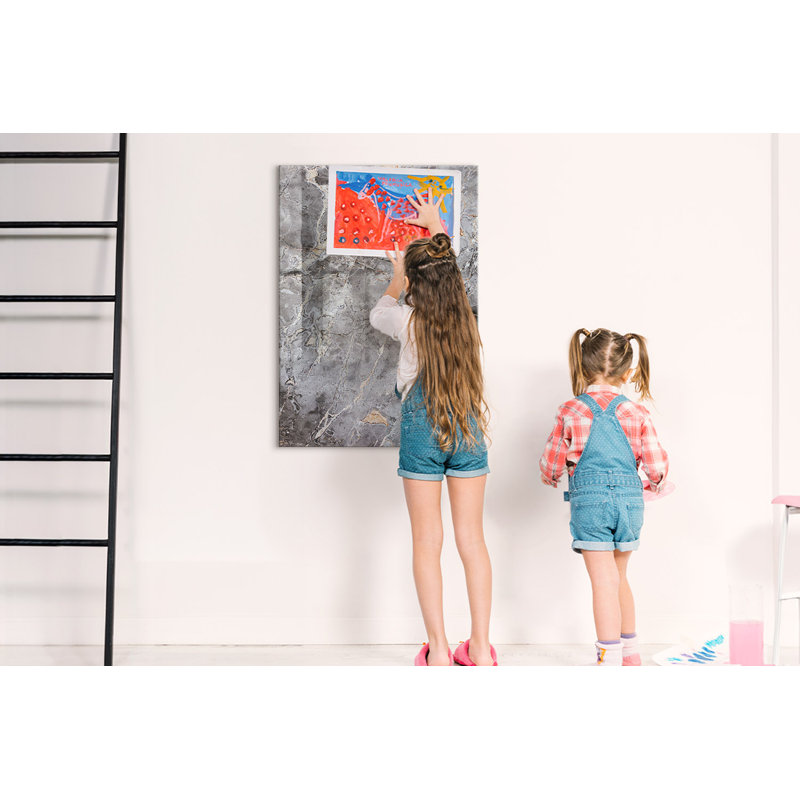 Magnetic Glass Photo Memo Board
