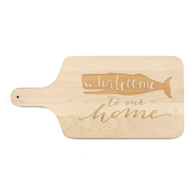 Whalecome To Our Home Cutting Board