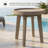 Demitrios Outdoor Round End Table