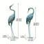 Bird Crane Metal Garden Statue