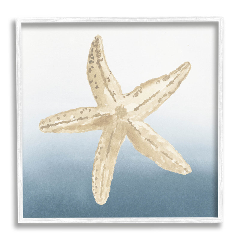 «Summer Beach Life», art de la giclée par Lucille Price, H 12 po x l 12 po x P 1,5 po, Giclée encadrée blanc bord de mer