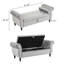 Banc repose-pieds rectangulaire Velvet-1882217865