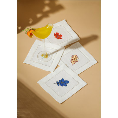 Harvest Foliage Cocktail Napkins