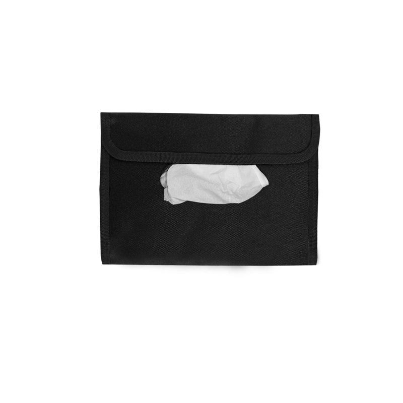 Couvercle de boîte à mouchoirs pour voiture, Noir