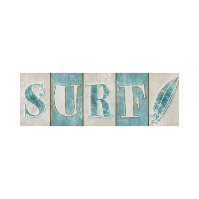 Surf by SD Graphics Studio - Panoramic Gallery-Wrapped Canvas Giclée on Canvas