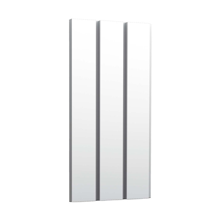 9.87" x 78.75" Wall Paneling in White