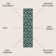 Tapis vert / blanc Mashawna