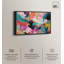 Abstrait coloré sur toile colorée par Art Remedy-107786534-107786528