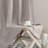 Grommet Room Darkening Linen Textured Curtain-607111006-607110984