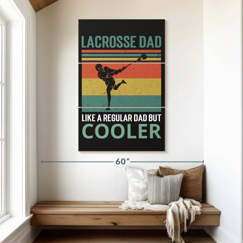 Sirci Lacrosse Dad, H 50 po x l 32 po