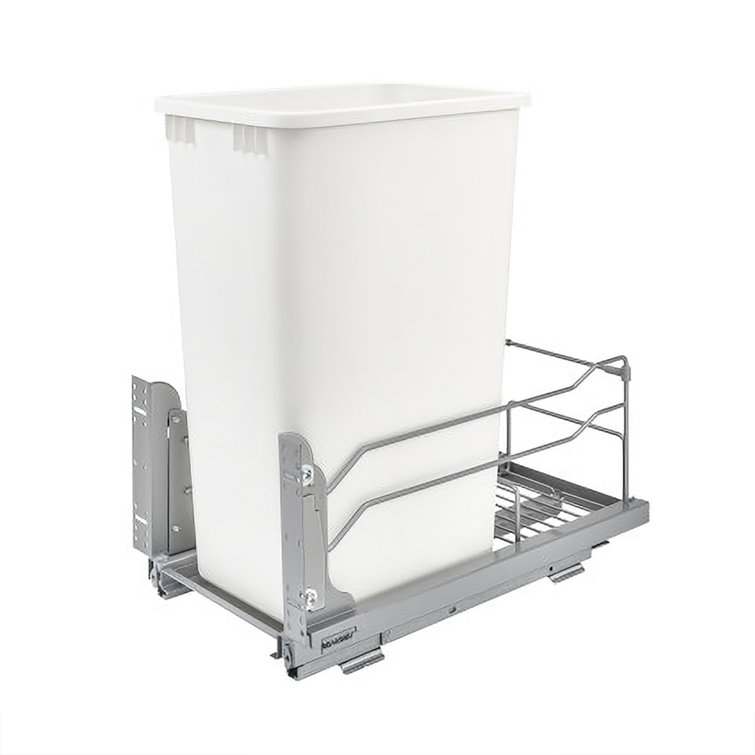 Rev-A-Shelf Pull Out Kitchen Trash Can 50 Qt with Soft-Close
