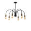 Luminaire suspendu unique à 6 lumières