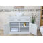 Robie 1000mm Single Bathroom Vanity with Vessel Ceramic Basin-40557498-40557358
