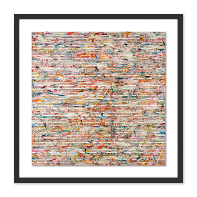 «Dash # 13» par Brad Ellis - reproduction de peinture encadrée