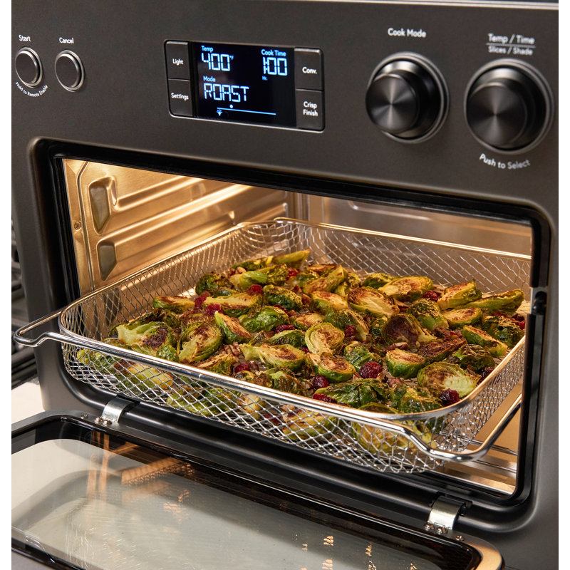 CAFÉ Couture Toaster Oven with Air Fry, Matte Black