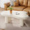Jerimyah Manufactured Wood Cloud-Shaped Coffee Table