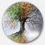 Arbre sur toile, impression de nature quatre saisons - Arbre avec quatre saisons-2034200485-2106505447-2106505442