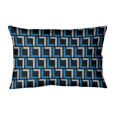 Geometric Reversible Throw Pillow