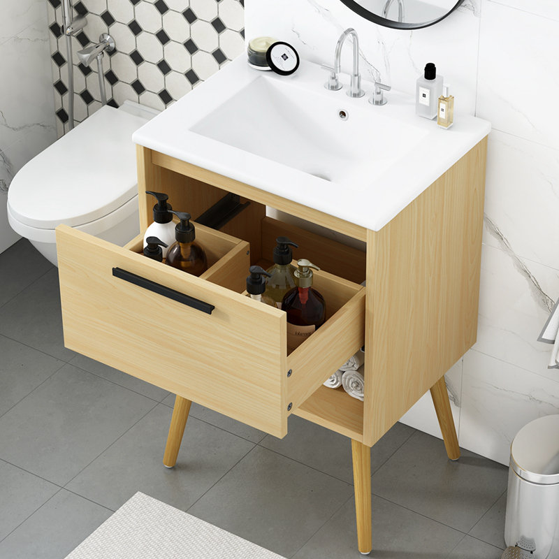Multi-Functional Bathroom Cabinet With Drawer