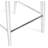 Malin Upholstered Counter Stool with Metal Frame-49282516