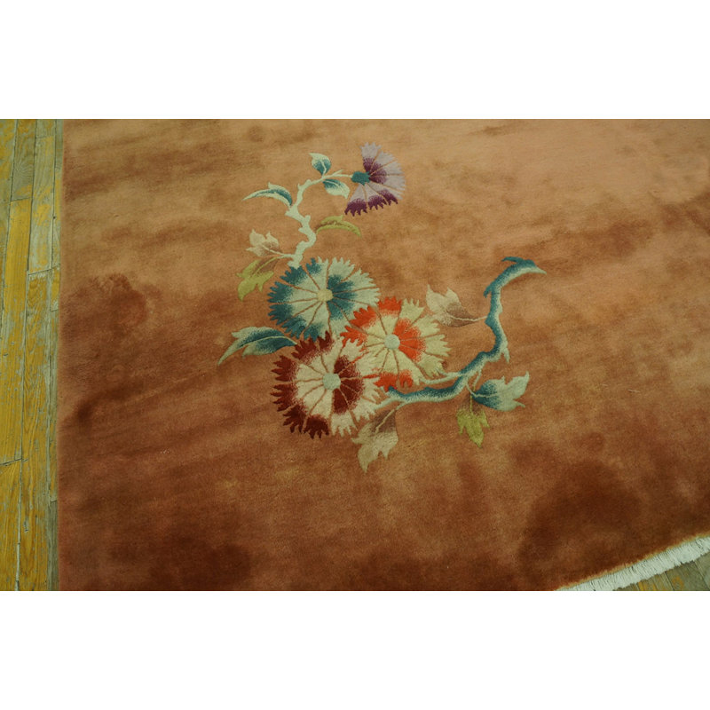 Tapis antique en laine Art Deco