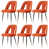 Velours orange est en rupture de stock