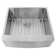 Pro Series 24'' L Undermount Single Bowl Stainless Steel Kitchen Sink