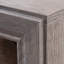 Bureau en L, finition brune