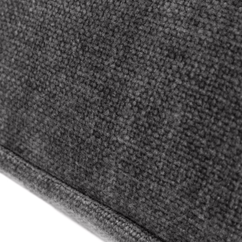 Square Cushion Cover, Charcoal