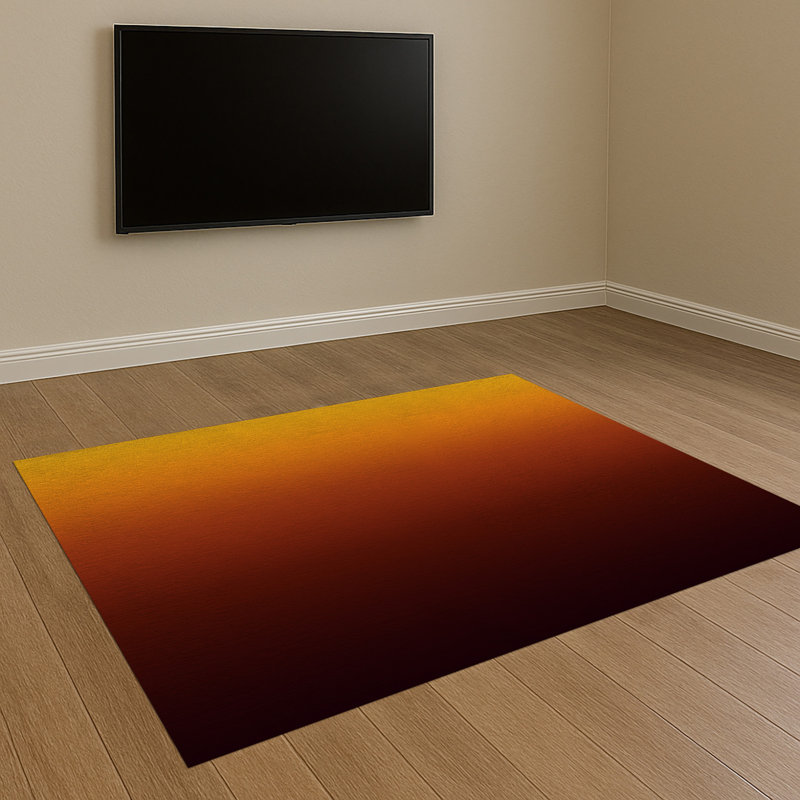 Abstract Area Rug, Runner 70 x 140 cm