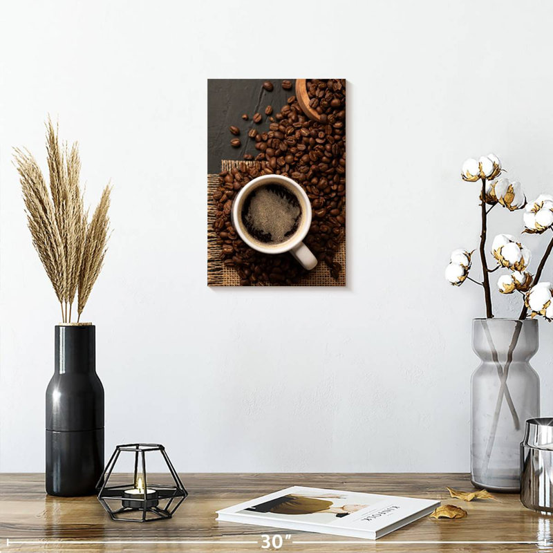 Yarlin Beans To Espresso, 12" H x 8" W