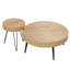 Ensemble de tables basses 2 pièces Jamatter