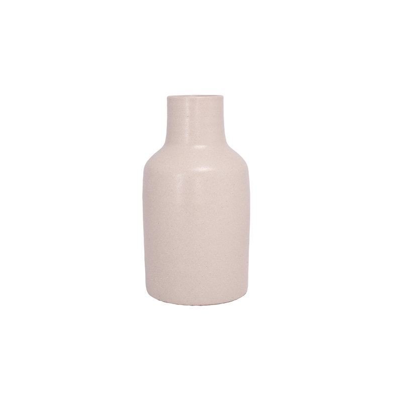 Stoneware Vase Cream