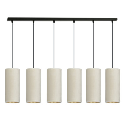 Ealidh 6 - Light Steel Kitchen Island Pendant
