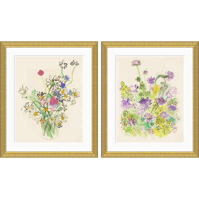 Bouquet I & II Print by Dufy