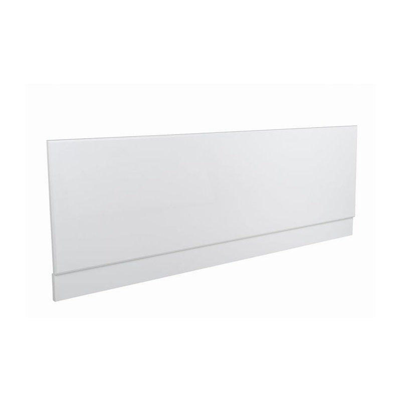 Bathroom MDF Wooden Bath Front Panel 1700mm, Gloss White