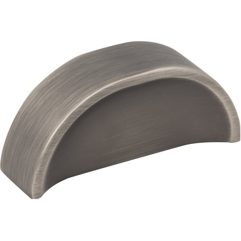 Elara Arch Pull, 5", Brushed Pewter