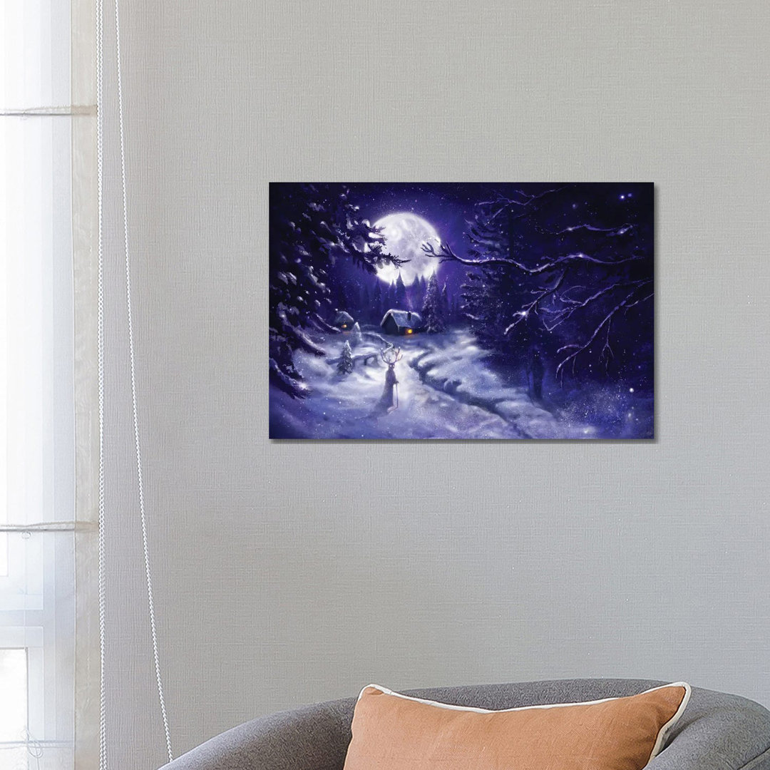 Winter Tales von Anastasia Evgrafova - Galerie-verpackte Leinwand Giclée auf Leinwand