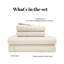 Ensemble de draps en mélange de coton 800 fils Superior-33309402-33309392