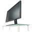 Support de bureau ergonomique en verre