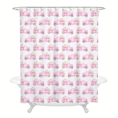 Rideau de douche simple East Clevedon