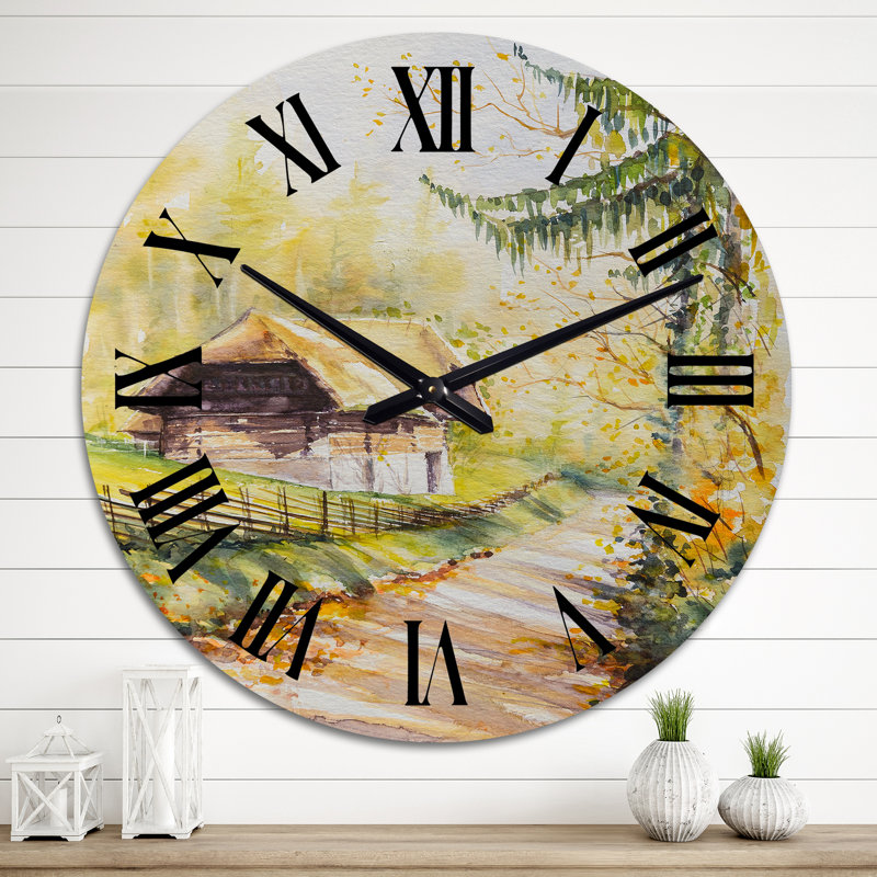 Horloge murale très grande, Moyen