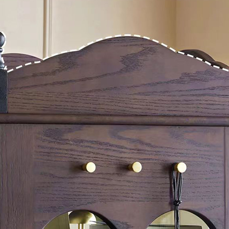 American style light luxury bookcase